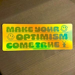 Dutch Bros Sticker - Optimism